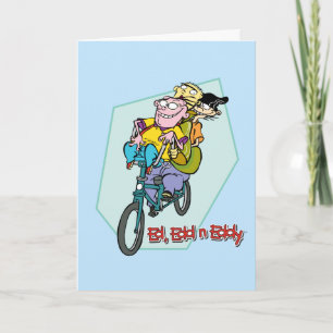 Carte Ed, Edd, n Eddy sur un vélo