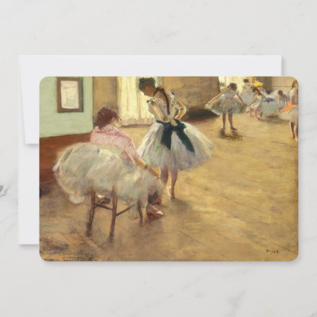 Carte Edgar Degas (Devant)