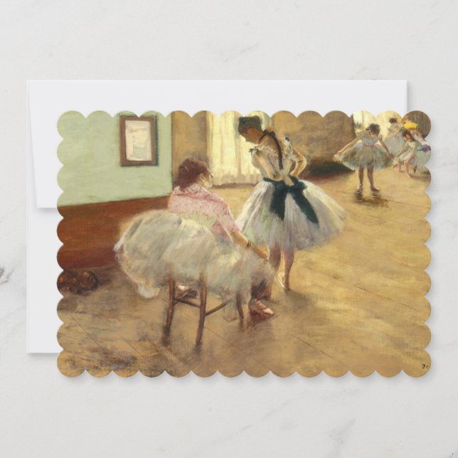 Carte Edgar Degas (Devant)