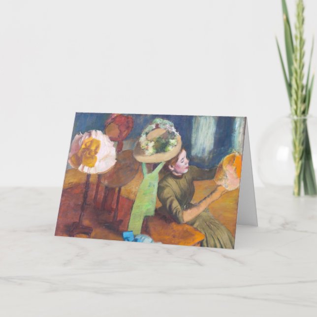 Carte Edgar Degas - La boutique de la friterie (Devant)