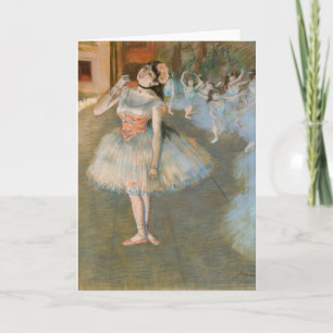 Carte Edgar Degas - L'étoile