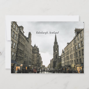 Carte Edimbourg, Écosse, paysage urbain