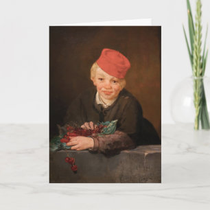 Carte Edouard Manet - Garçon aux cerises