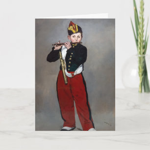 Carte Edouard Manet - Le Fifre / Jeune flûtiste