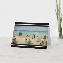 Edouard Manet - Sur la plage, Boulogne-sur-Mer
