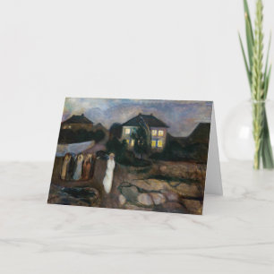 Carte Edvard Munch - La tempête