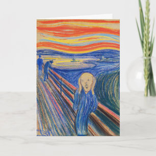 Carte Edvard Munch - Le Cri 1895