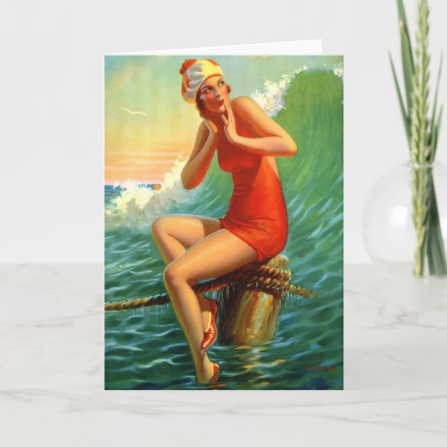 Carte Edward Mason Eggleston - Assis jolie (Devant)