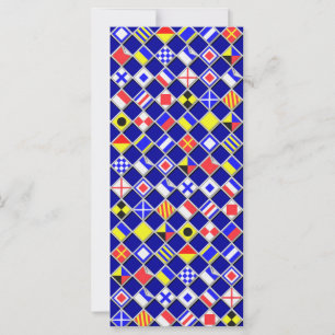 Carte Effet 3D À damiers Motif de carreaux de drapeau na