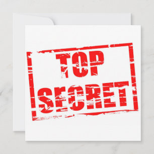 Carte Effet tampon en haut secret