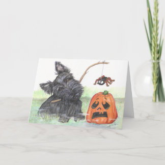 Carte éffrayante Scottie Holliday