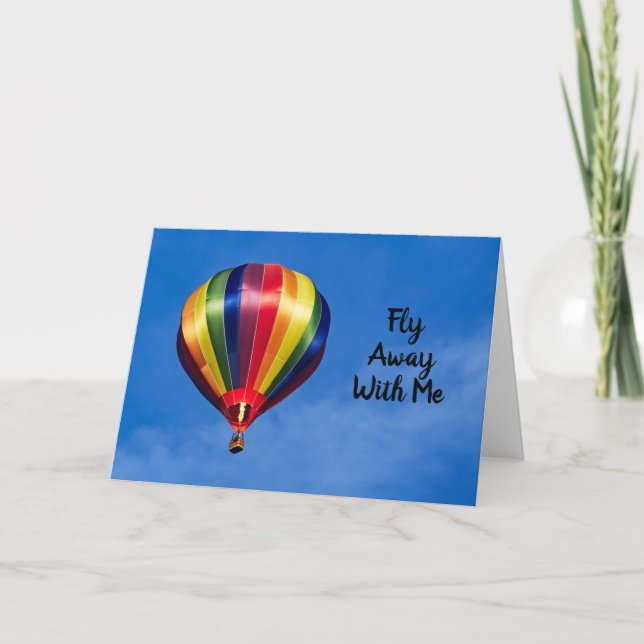 Carte Égayons-nous dans les airs LGBT (Devant)