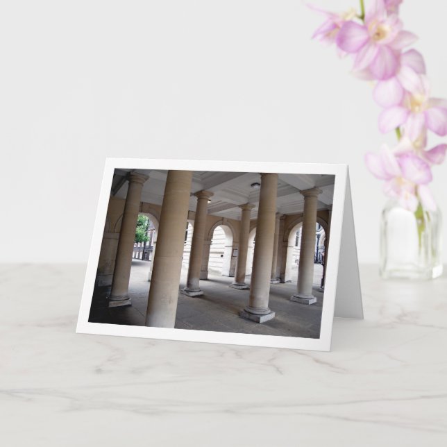 Carte Église du Temple, Londres, Angleterre (Orchidée)