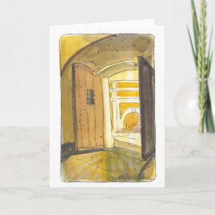Carte El Morro Intérieur, Vieux San Juan Porto Rico