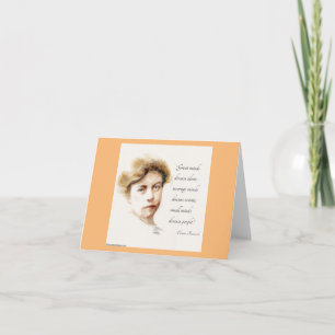 Carte Eleanor & "Great Minds" Citer Toutes Les Occasions