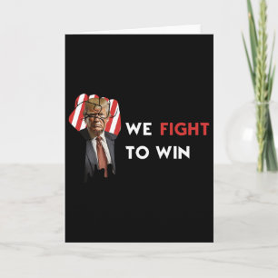 Carte Élection américaine Donald Trump Nous nous battons