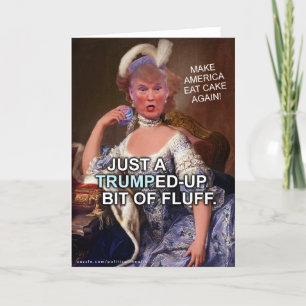 Carte Élection anti-Donald Trump Marie Antoinette 2020
