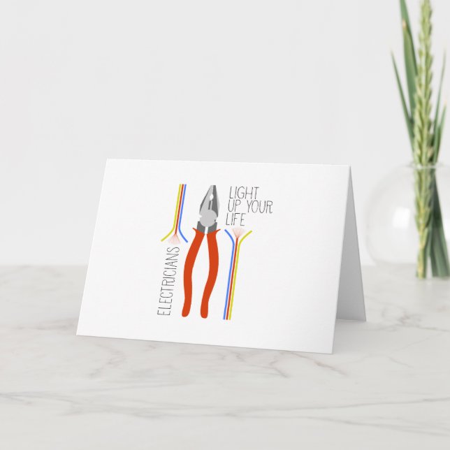 Carte  Électricien (Devant)