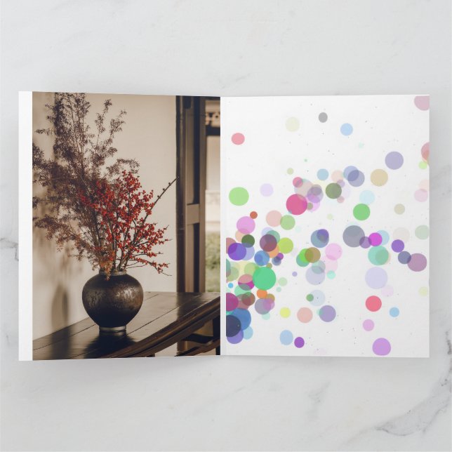 Carte "Elégance rustique - La nature dans un vase" (Intérieur)