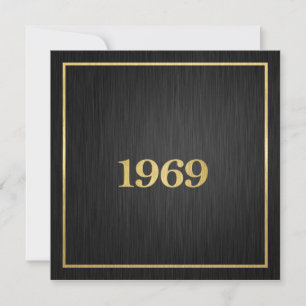 Carte Elegant Gold 1969