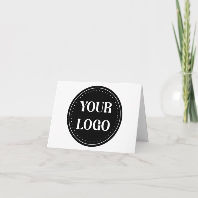 Carte élégant, moderne, raffiné et modifiable. (Devant)