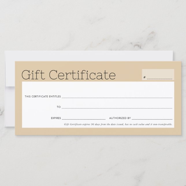 Carte ELEGANT spa d'affaires coiffeur ongles broyer or (Devant)