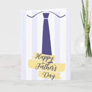 Carte élégante de Fête des Pères pour Papa