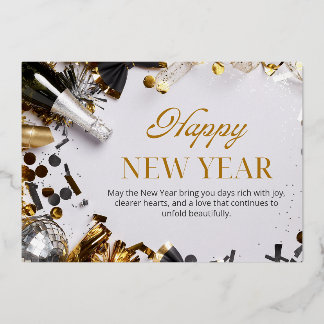 Carte élégante de Joyeux Anniversaire
