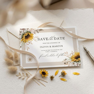 Carte élégante de mise à jour de date d'automne fl