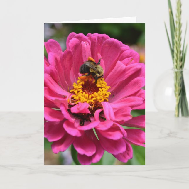 Carte Elégante fleur rose fleur maman fleur marguerite a (Devant)