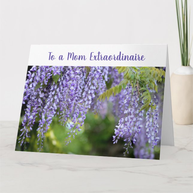Carte Élégante maman d'amour infinie (Devant)