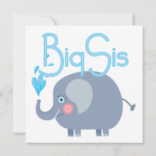 Carte Elephant Big Sis