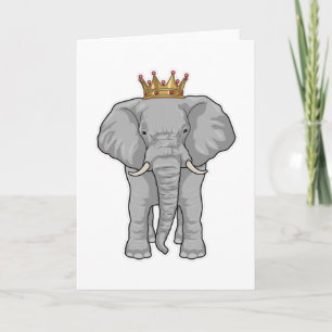 Carte Elephant King Crown