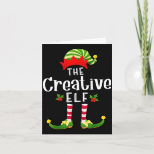 Carte Élève de Noël créatif Vêtement de nuit assorti pou
