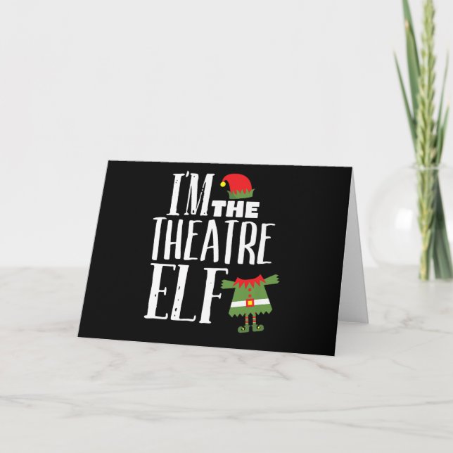 Carte Elf de la comédienne Équipe de comédie assortie No (Devant)