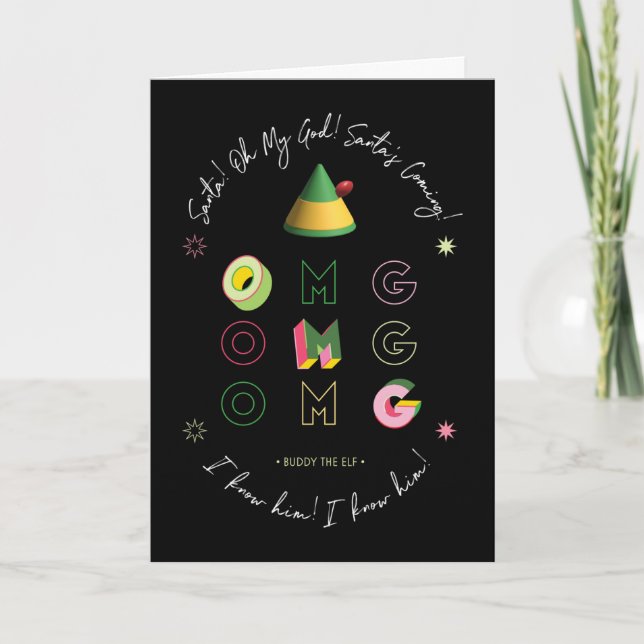 Carte Elf le Film | Santa OMG (Devant)