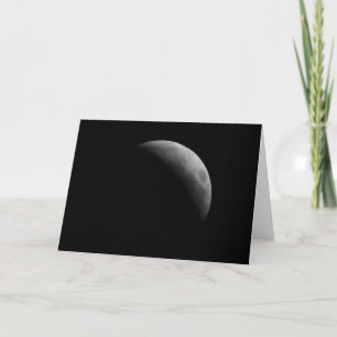 Carte Élipse lunaire solstice d'hiver