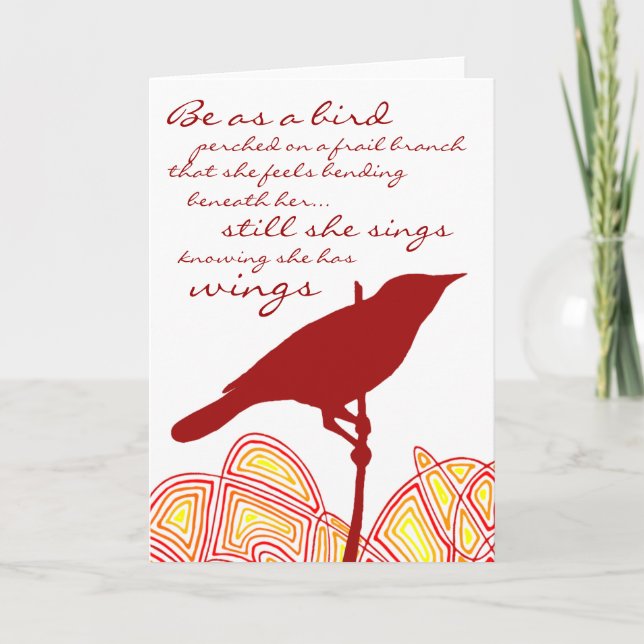 Carte Elle chante toujours (Devant)