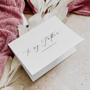 Carte Ellesmere À Mon Père Jour De Mariage