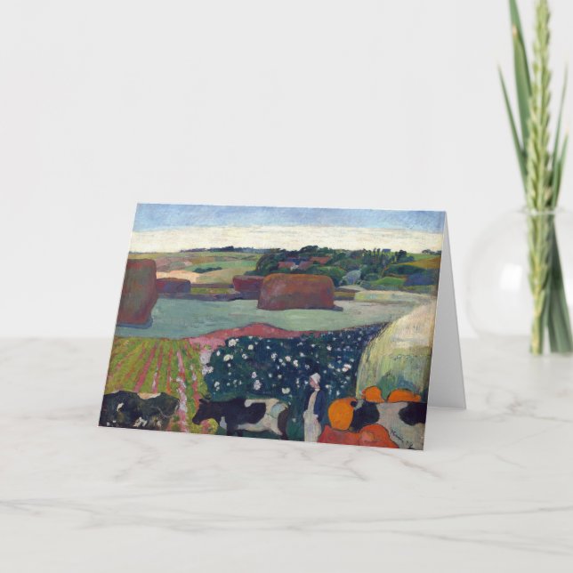 Carte Emballages en Bretagne | Paul Gauguin (Devant)