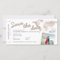 Embarquement Pass Enregistrer la date Photo Tan Wo