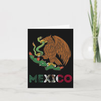Emblème de l'aigle du Mexique Drapeau mexicain Fie