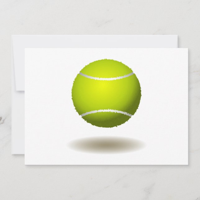 Carte Emblème de tennis cool 2 (Devant)