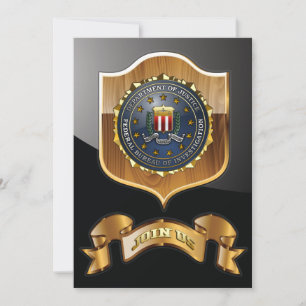 Carte Emblème du FBI