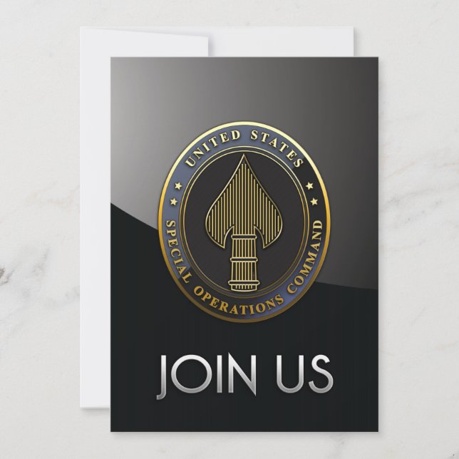 Carte Emblème USSOCOM (Devant)