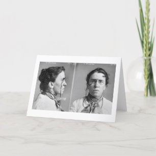 Carte Emma Goldman - anarchiste, 1911