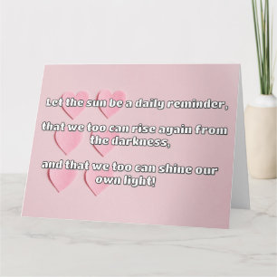 Carte Empath Shine Positive Encouragement Citation