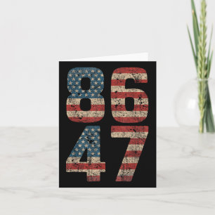Carte Empêcher Trump 86 47 Impeach 47 Incendie Trump 864