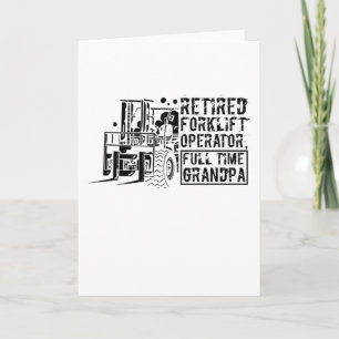 Carte Employé d'entrepôt retraité