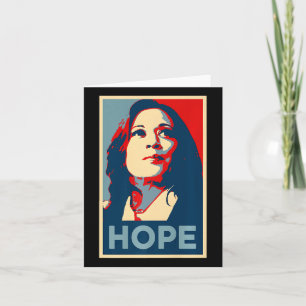 Carte Empower Hope Joy Kamala Harris Poster Obama 47th S